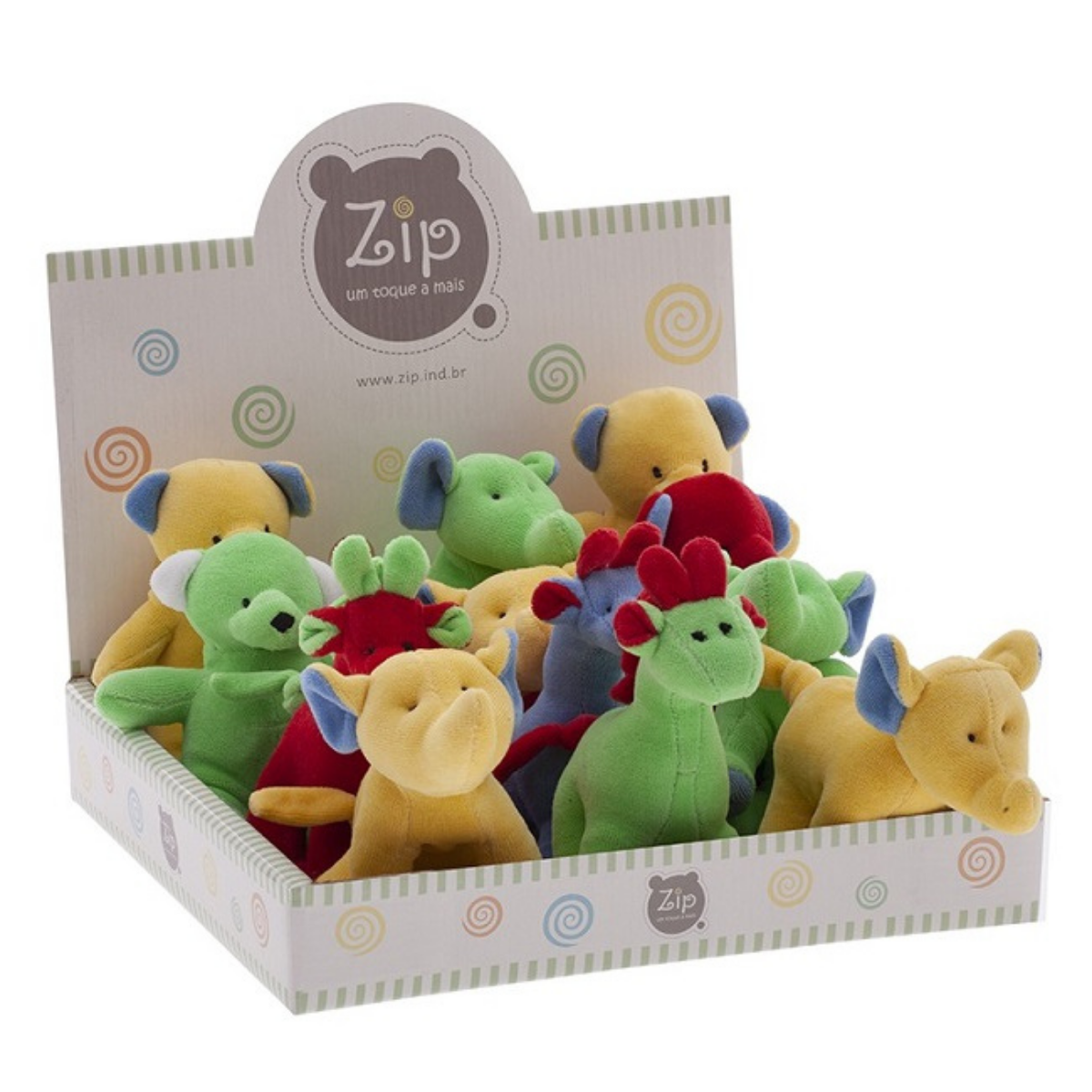 Coleção Zoodles Color II 16 Und. - Zip Toys | Meu Amorzinho